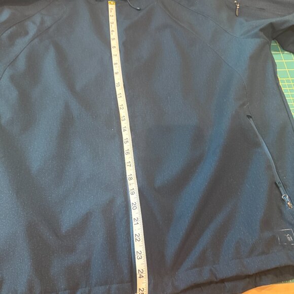 Men's 2X Heavy REI Hooded Rain Jacket, Dark grey - Picture 4 of 12